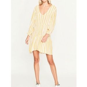 Faithful The Brand- Le Gallion Dress- Azure Stripe